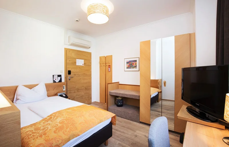 Camera singola per chi viaggia da solo all'Hotel Leipziger Hof